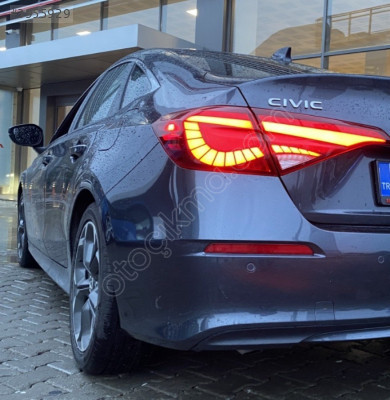 CIVIC FE1 2022+ UYUMLU DRAGON LED STOP - KIRMIZI