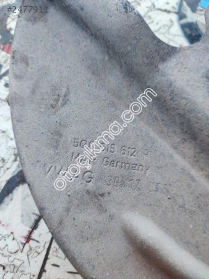 5Q0615612P Seat Leon 2015 arka sağ fren toz sacı