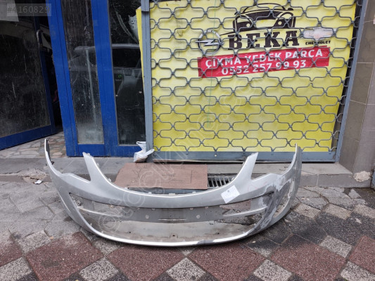 OPEL CORSA D ÖN TAMPON GRİ ÇIKMA ORJİNAL YEDEK PARÇA