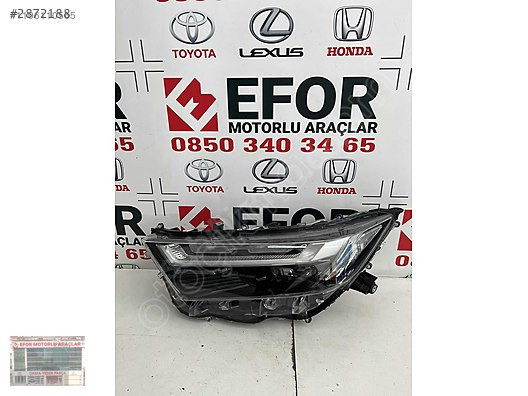 TOYOTA RAV-4 SOL FAR ORJİNAL ÇIKMA YEDEK PARÇA 2023 MODEL