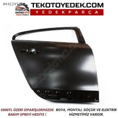 FLUENCE ARKA KAPI SAĞ SOL 2008 2009 2010 2011 2012 / KAMPANYA