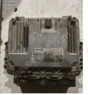 PEJO PARTNER 1.6 0281030546 EDC17C10 9666729580 MOTOR BEYNİ