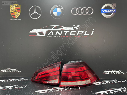 VOLKSWAGEN GOLF 7.5 SAĞ ARKA STOP LAMBASI ÇIKMA ORİJİNAL