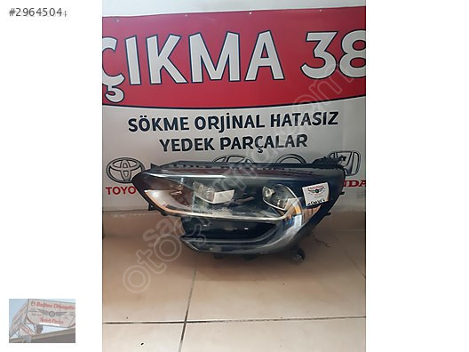 Megane 4 icon Sol Far Çift Mercek Orjinal Çıkma 260605103R
