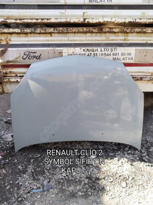 RENAULT CLİO 2 SYMBOL SIFIR YAN SANAYİ ÖN KAPUT