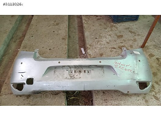 Renault Clio3 HB arka tampon orjinal