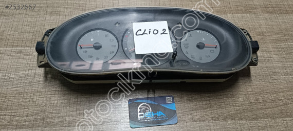 Renault Clio 2 çıkma orjinal kilometre saati kadran