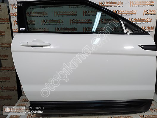 Range Rover Evoque Beyaz Sağ Ön Kapı - Hatasız Boyalı (