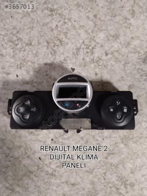RENAULT MEGANE 2 SCENİC 2 DİJİTAL KLİMA KONTROL PANELİ