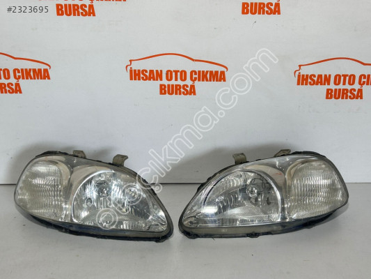 Honda Civic sağ sol far orijinal Çıkma cam sök tak 1998