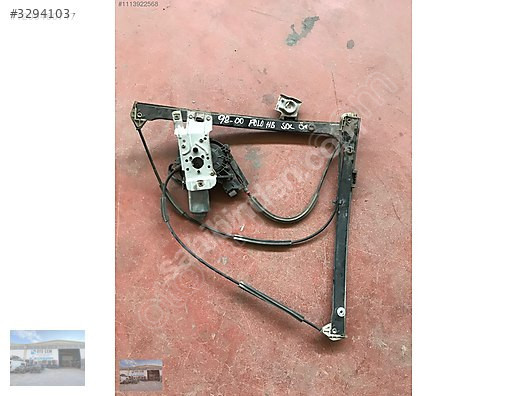 OTO CEMDEN ÇIKMA VW POLO 6N SOL ÖN CAM KRİKO