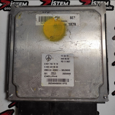 A6511501879 MERCEDES W212 MOTOR BEYNI CRD2.20