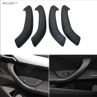 Bmw X1 F48 X2 F39 Ön Arka Kapı Üst Tutamak Kapak Seti Siyah 4Lü
