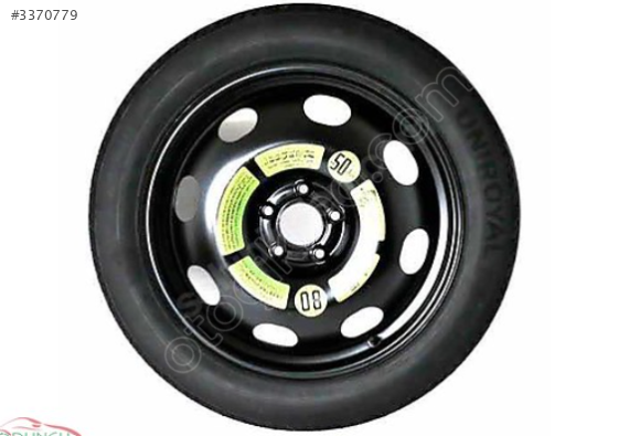 PSA YEDEK JANT LASTİK STEPNE OPEL PEUGEOT CITROEN İNCE STEPNE
