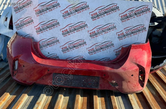 OPEL CORSA F KIRMIZI ARKA TAMPON ORJINAL