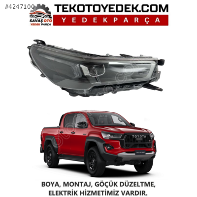 HILUX ÖN FAR SAĞ SOL 2020 VE ÜZERİ KAMPANYA