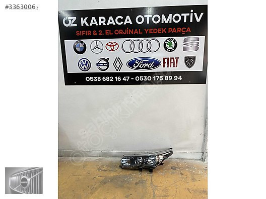 2014-2016 TOYOTA COROLLA ÇIKMA ORJİNAL SOL ÖN FAR