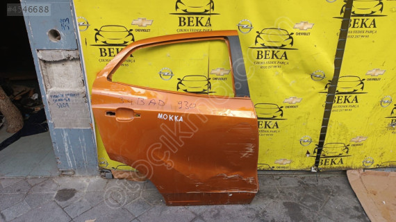 OPEL MOKKA SAĞ ARKA KAPI ÇIKMA ORJİNAL YEDEK PARÇA