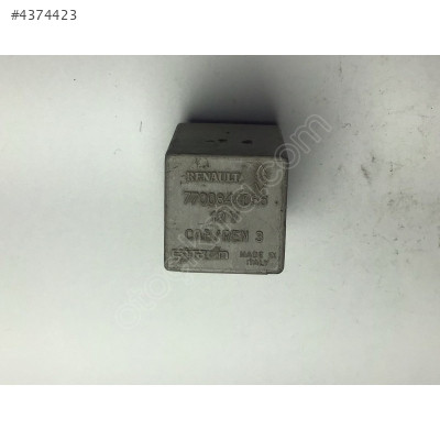 Renault Safrane Megane Laguna Arka Silecek Rölesi 7700844036