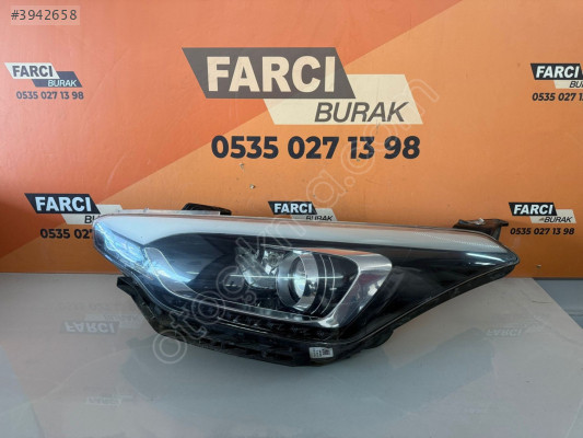 HYUNDAİ İ20 LEDLİ MERCEKLİ SOL FAR ORJİNAL