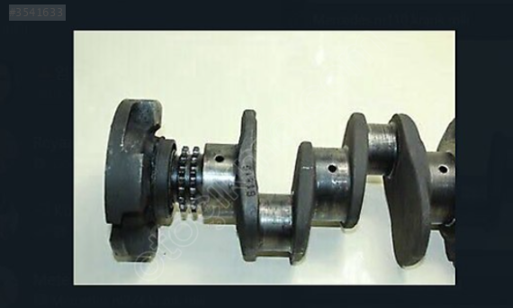 MERCEDES w114 w115 w123 200d 240d 300d om615 om616 KRANK MİLİ