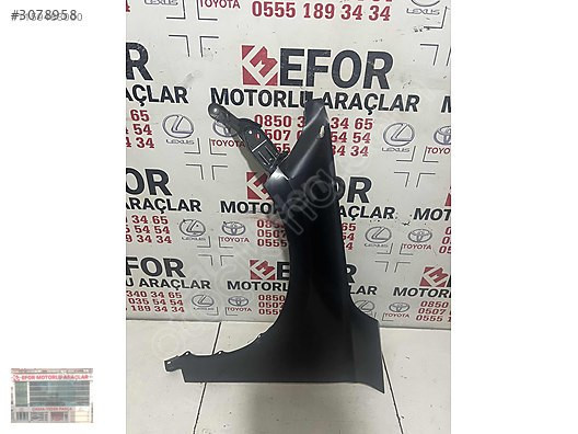 HONDA CİVİC FE1 SOL ÖN ÇAMURLUK ÇIKMA ORJİNAL YEDEK PARÇA 22-24