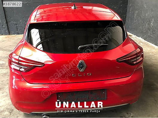 RENAULT CLİO BAGAJ KAPAĞI ve TÜM AKSAMLARI | ÜNALLAR OTO ÇIKMA |