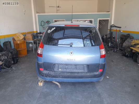 Renault scenic 2 Megane 2 komple arka dingil çıkma orijinal