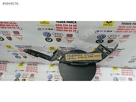 VOLKSWAGEN POLO SAĞ FAR ALT BRAKETİ 2009-2014 OEM 6R0805072E