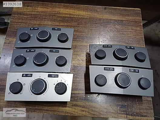 Opel Astra H çıkma hatasız orijinal kalorifer kontrol paneli