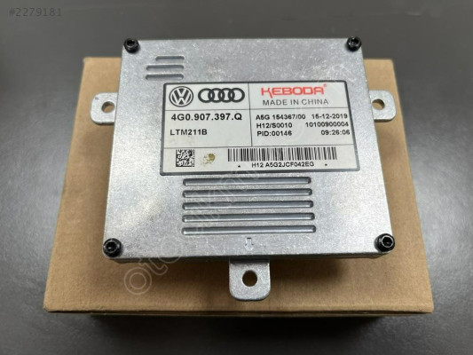 AUDİ A3 FAR LED BEYNİ SIFIR OEM:4G0907397Q