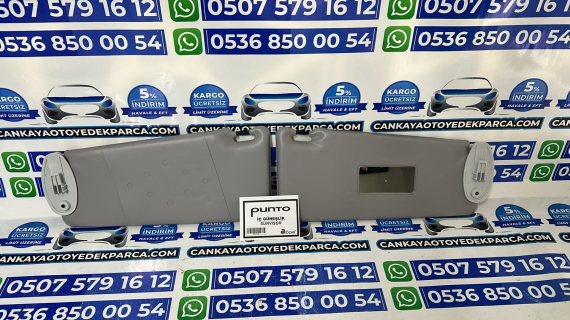 FİAT GRANDE PUNTO İÇ GÜNEŞLİK TAKIM SIFIR 735509466