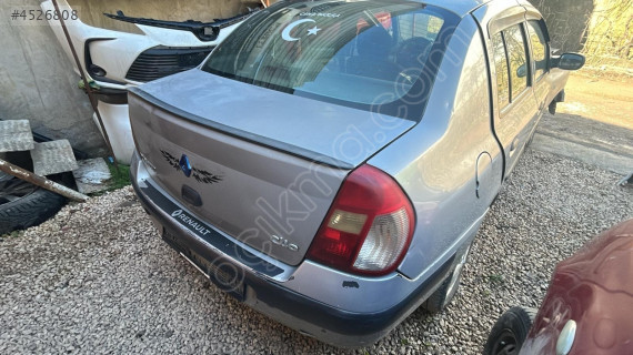 Clio 2 sağ sol arka çamurluk arka panel Komple arka