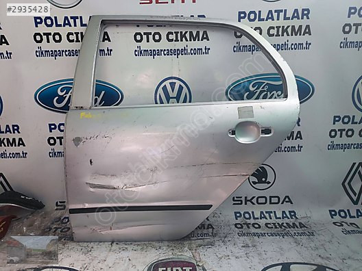 Skoda Fabia sol arka kapı orijinal