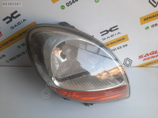 Kangoo 2 2003-2005 Orijinal Çıkma Sağ Far 8200150617 - Valeo