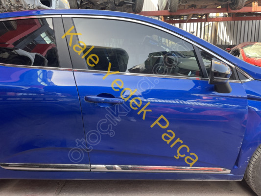 Renault Clio 5 Sağ Ön Kapı Hatasız Boyasız Orijinal (Demir Mavi)