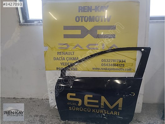 RENAULT CLİO 4 SOL ÖN KAPI ORİJİNAL ÇIKMA RENKAY OTO KOCAELİ