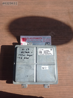 OPEL ASTRA J 1.6 DİZEL MOTOR BEYNİ SÖKME ORJİNAL 2011-2017