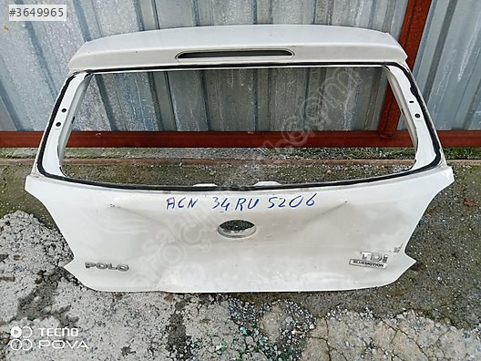 VOLKSWAGEN POLO BAGAJ KAPAĞI 2009-2017 OEM 6R6827025D