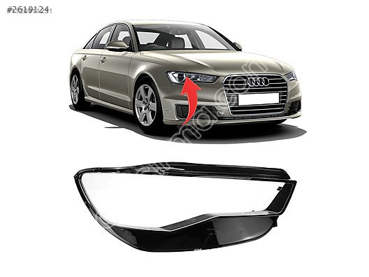 AUDİ A6 2015-2018 SAĞ FAR CAMI