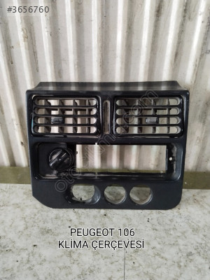 PEUGEOT 106 KALORİFER IZGARA VE ÇERÇEVESİ