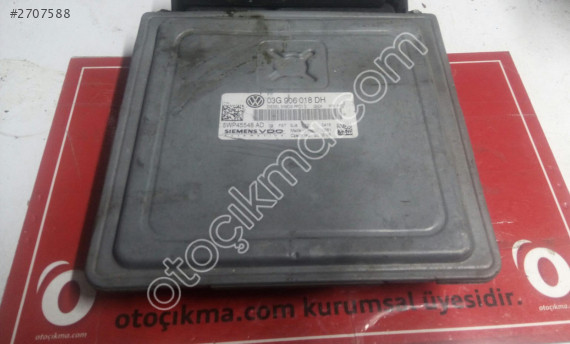 Audi A3 A4 Dizel Motor Beyni 03G906018DH
