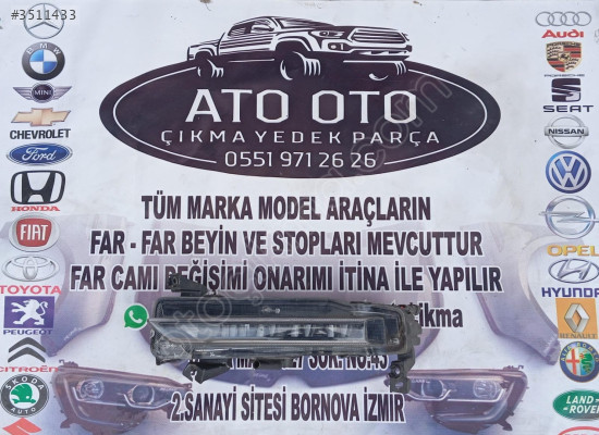 CHERY TİGGO 8 ORJİNAL ÇIKMA SOL GÜNDÜZ LEDİ