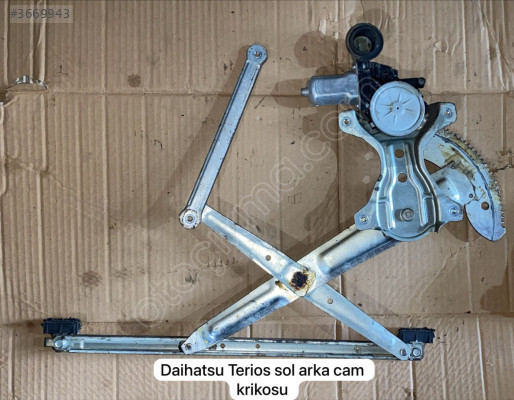 DAİHATSU TERİOS SOL ARKA CAM KRİKOSU