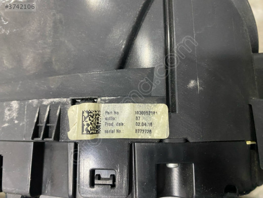 MERCEDES CLA 1030052181  GÖSTERGE PANELİ ORJINAL HATASIZ ÇIKMA