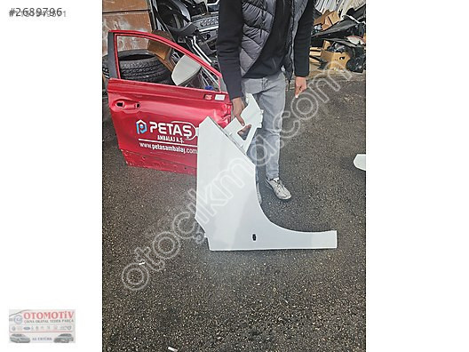 TOYOTA PROACE CITY BEYAZ SAĞ SOL ÖN ÇAMURLUK ORJINAL BOYASIZ