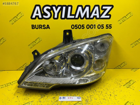 MERCEDES VİTO SOL FAR (ORİJİNAL)