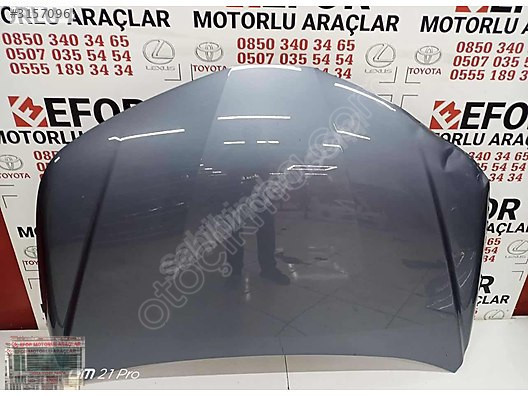 TOYOTA COROLLA KAPUT ÇIKMA ORJİNAL YEDEK PARÇA 19-22