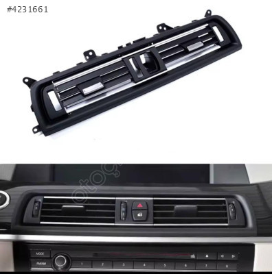 AC Klima Krom Hava Firar Izgarası Çıkış Paneli BMW 5 Seri F10 F11