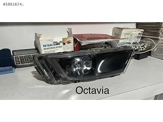 Octavia sağ sis farı çıkma ORJİNAL